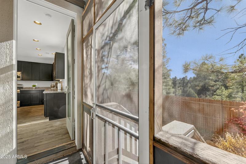 Screened In Back Porch