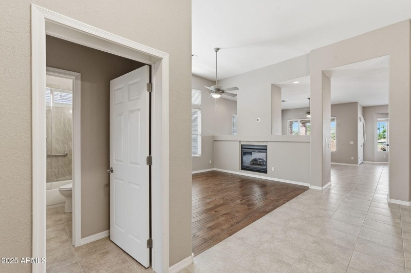 Guest Bedroom & Bathroom entrance