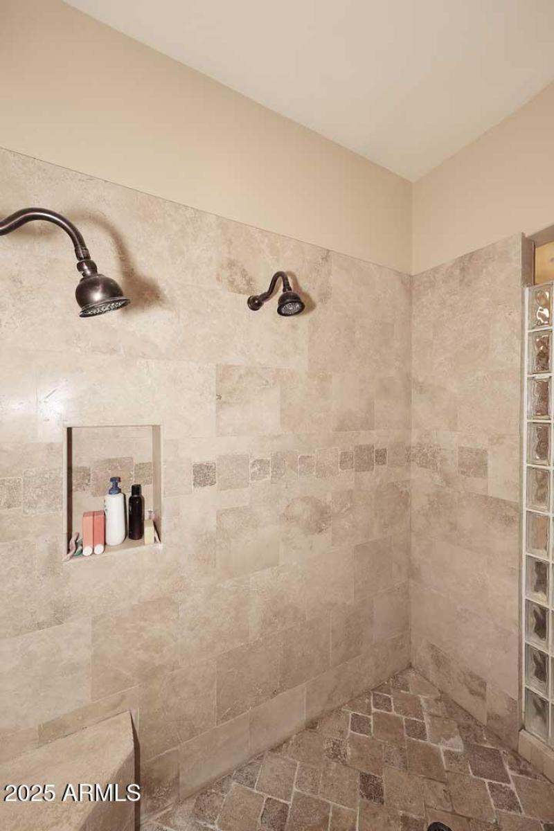 Primary Bath-Dual Head Shower