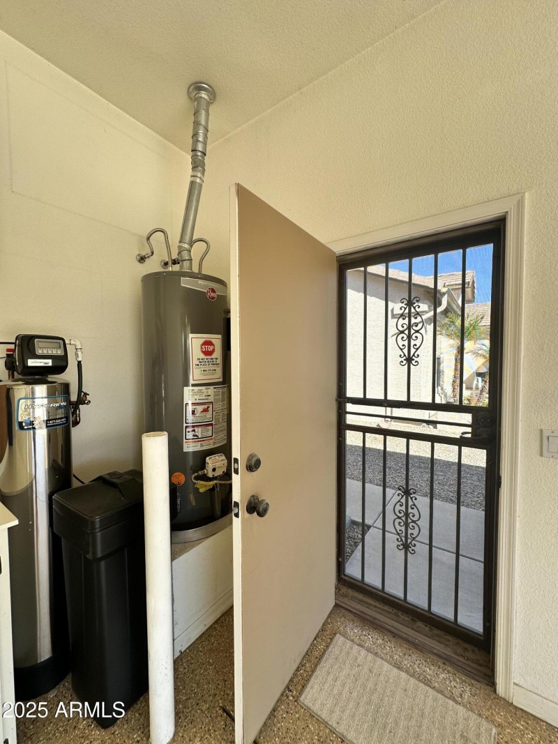 Side Exit from Garage