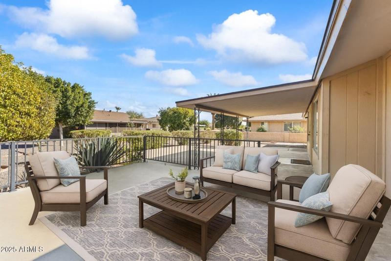 VIRTUALLY STAGED BACK PATIO