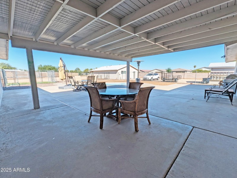 xtra large covered patio