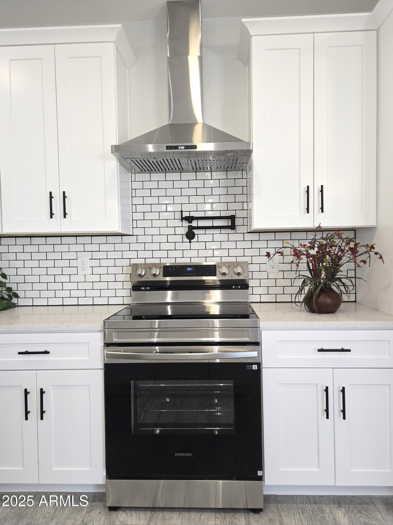 Stainless steel appliances