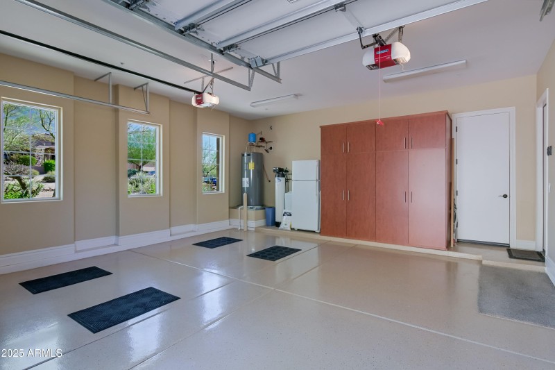 Epoxy Floors and Built in Cabinetry