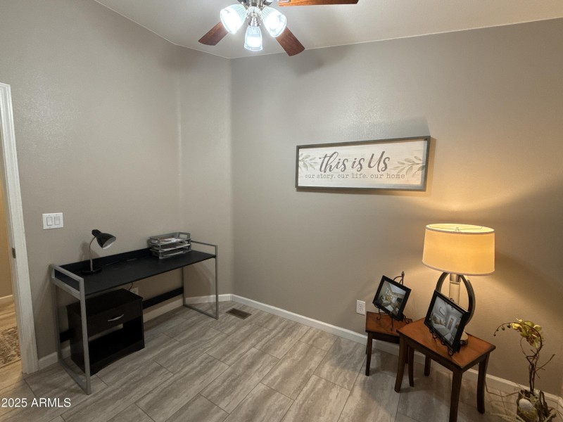 2nd bedroom currently used as an office