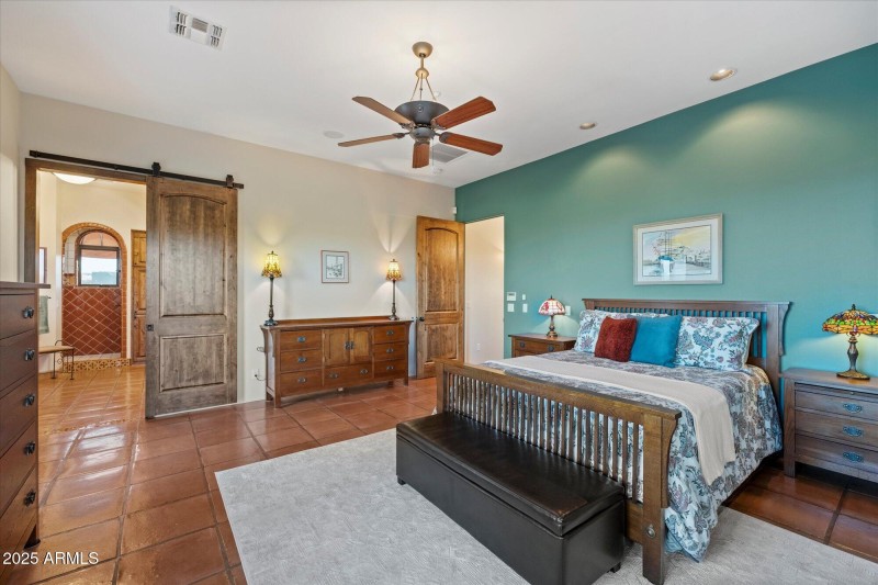 Primary Suite w/ Sliding Barn Door