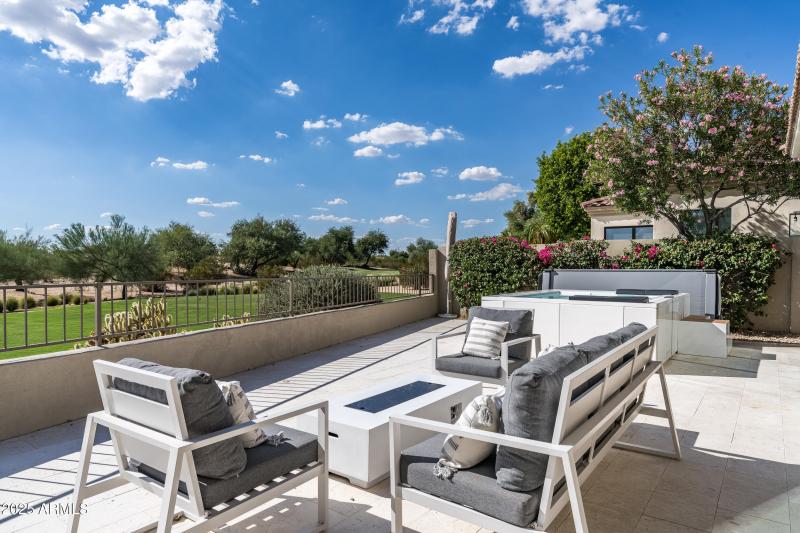 Patio Golf Course Views