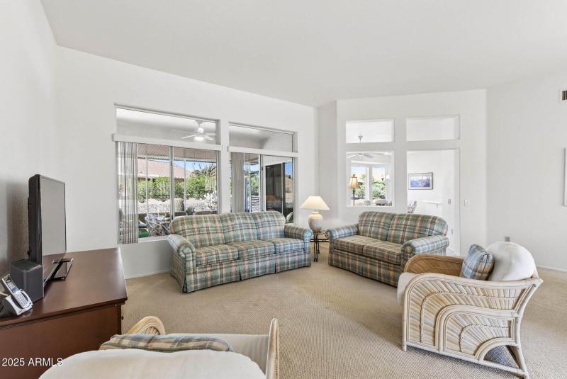 Living towards Patio and Family Rm