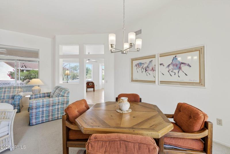 Dining towards Family Rm