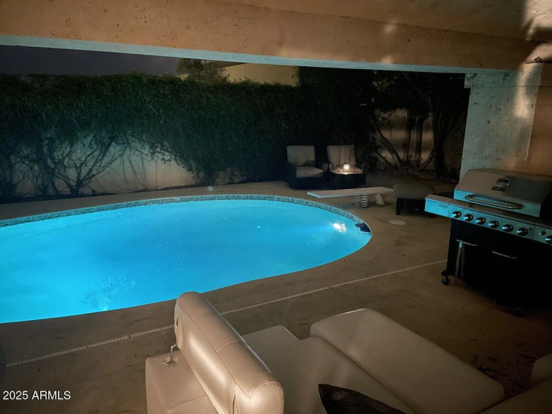 BBQ Grill and Outdoor Entertaining Space