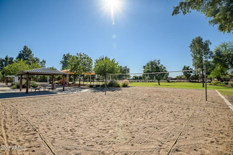 SAND VOLLYBALL COURTS ACROSS THE STREET
