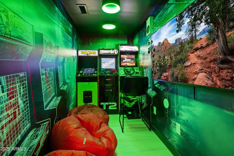 Speakeasy Arcade Room