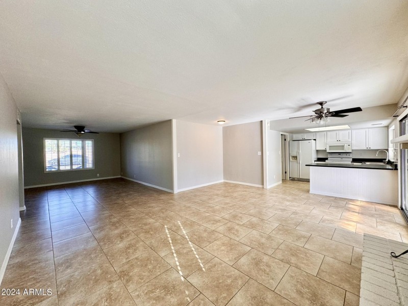 Large entertaining area