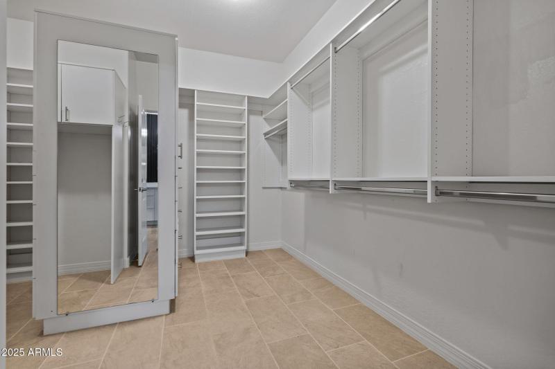 Primary Walk-in Closet