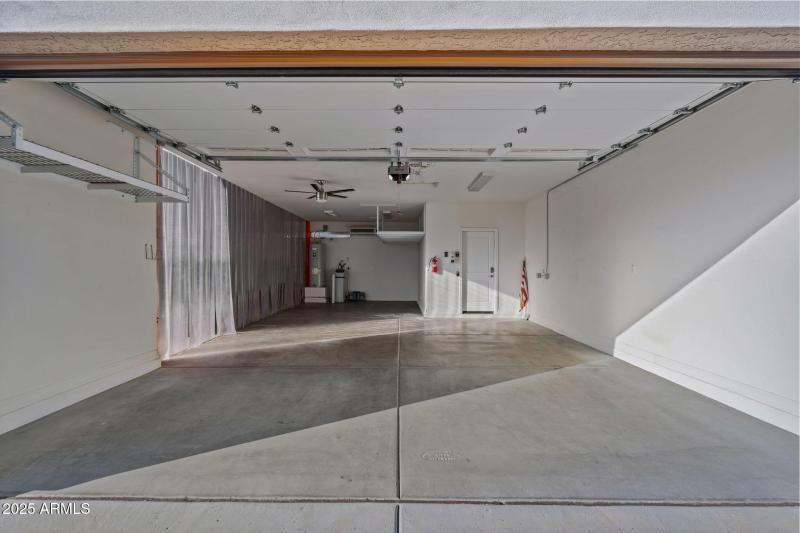 Extended Air Conditioned Garage