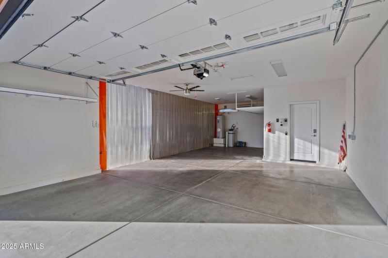 Extended Air Conditioned Garage