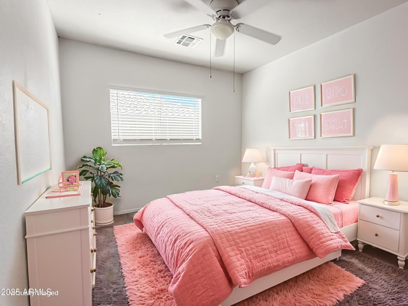 Bedroom 3 - Virtually Staged