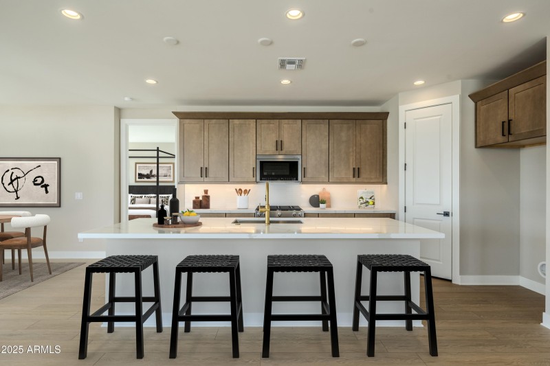 Virtually Staged Kitchen