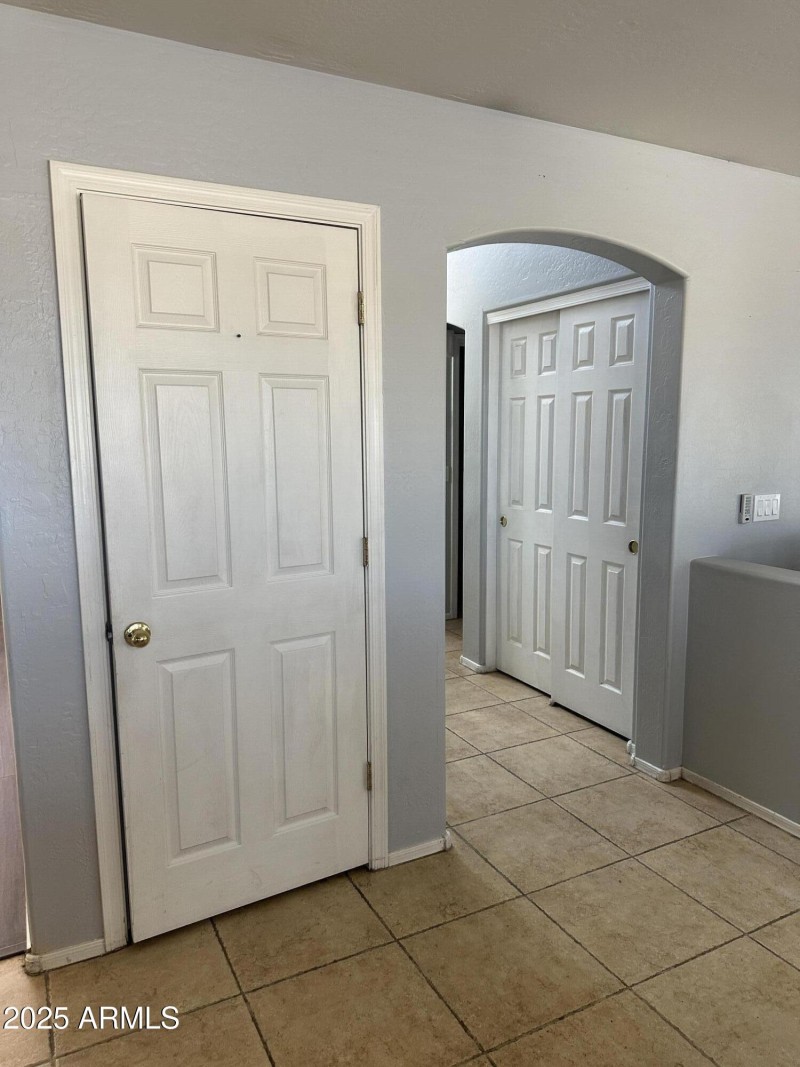 pantry and coat closet