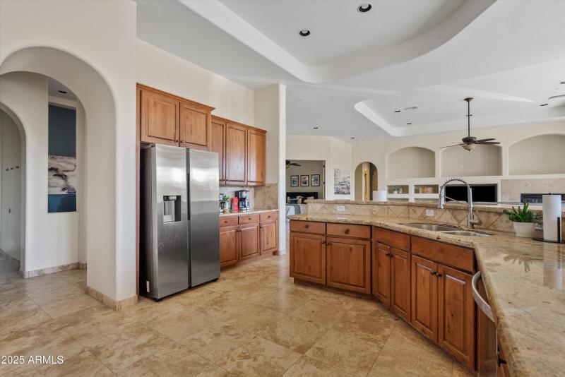 Kitchen Opens to Great Room