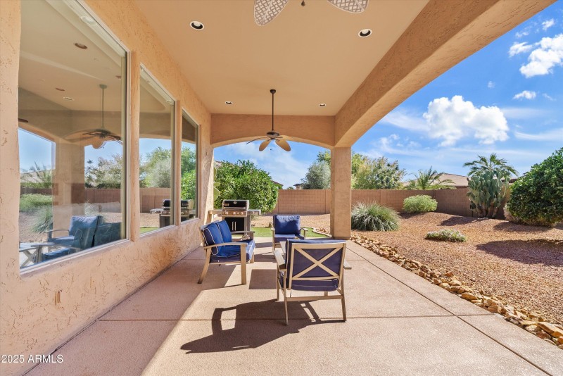 Extended Covered Patio