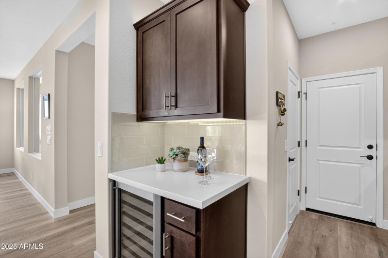 Built in wine refrigerator