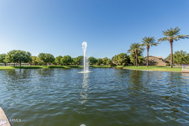 Go fishing at the end of the cul de sac!