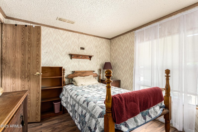Guest Bedroom with Bright Windows