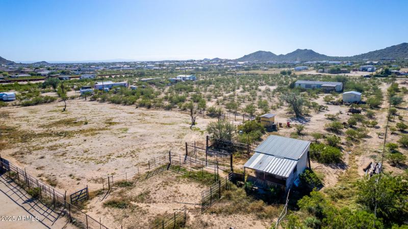Barn and Horse Corral Area