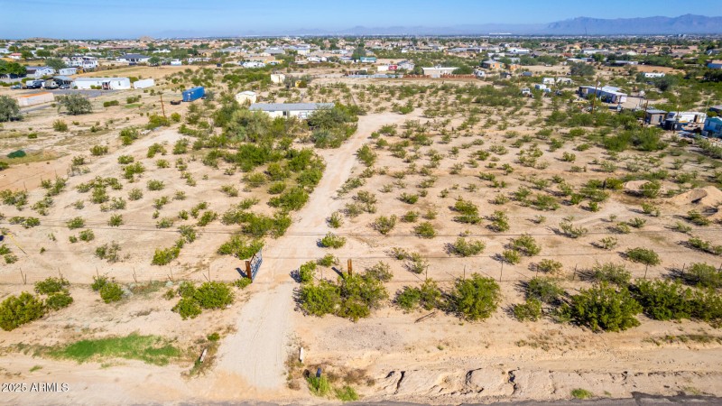 Gated Entry and Driveway View