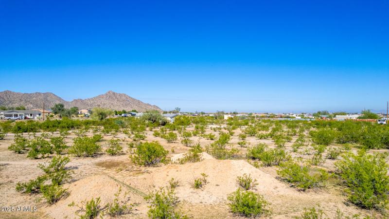 Desert Landscape with Mountain Views