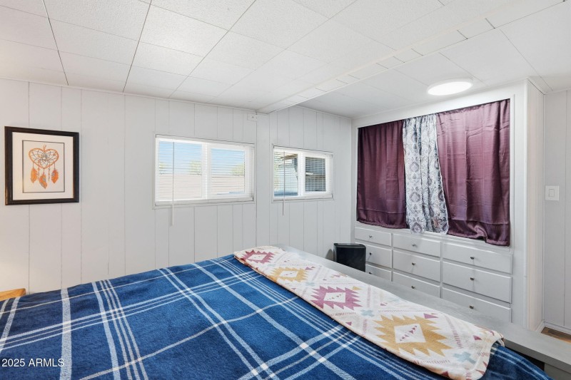 Primary Bedroom with Built in Storage