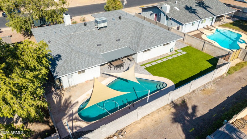 Back View of Property