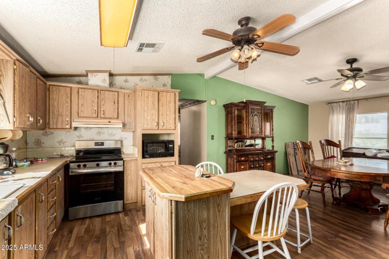 Open Kitchen and Dining Layout