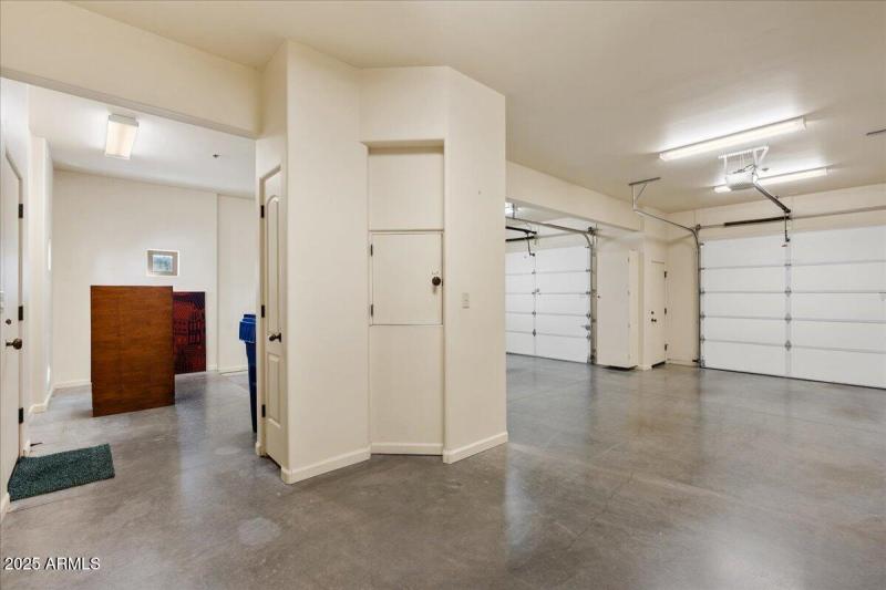 Garage with Dumbwaiter Exit
