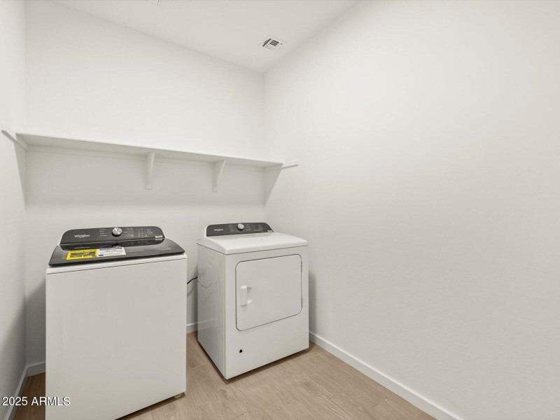Included Washer & Dryer