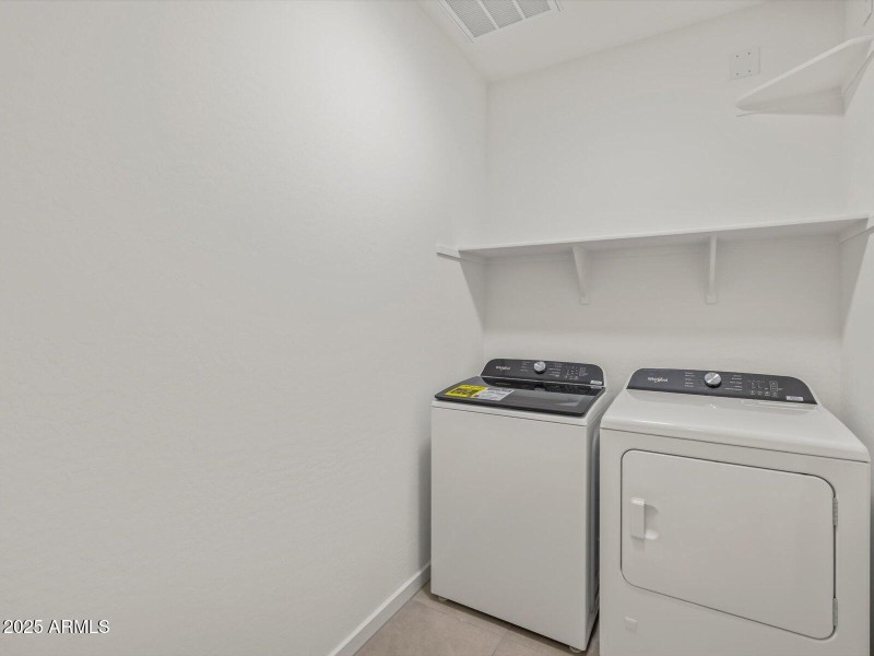 Included Washer & Dryer