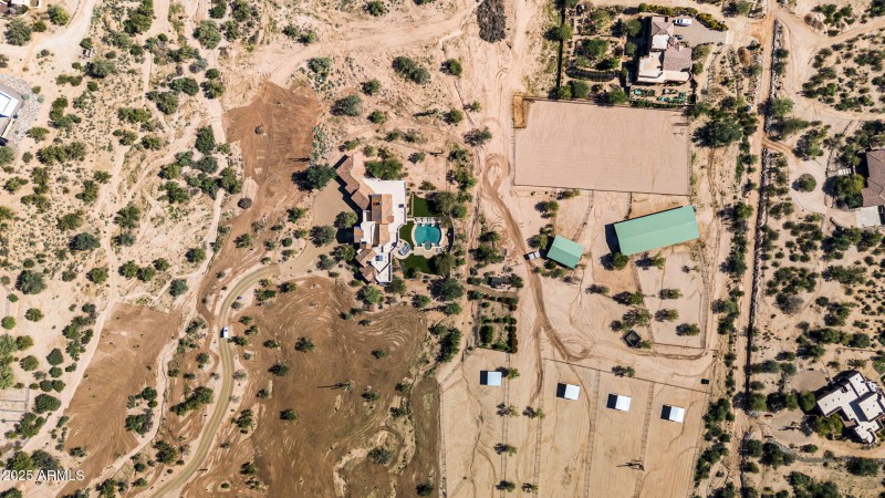 Aerial Over Turnouts