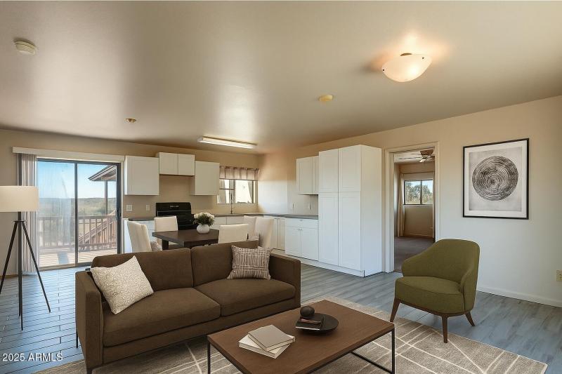 Modern Open Living with Scenic View