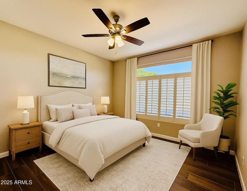 Guest Bedroom 1 Virtually Staged