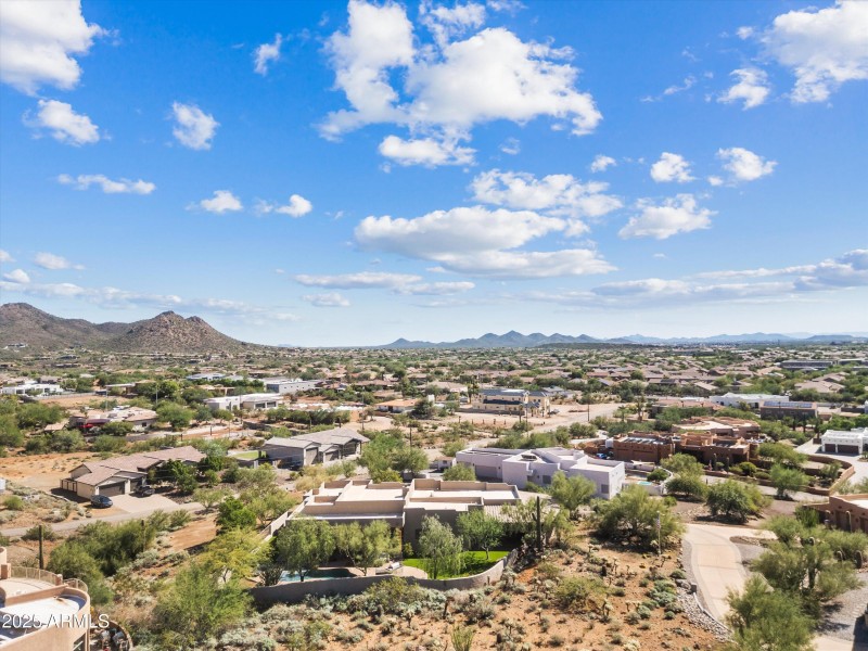 Hillside lot w/views