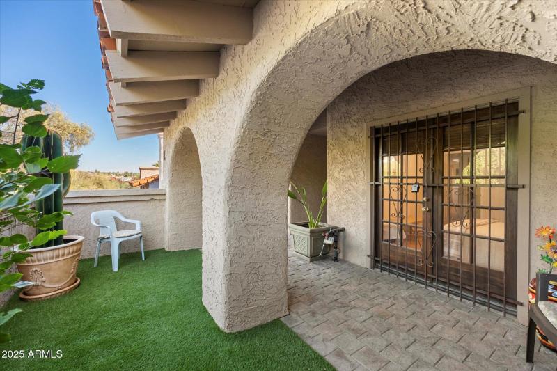 Front Patio off 2nd Bedroom