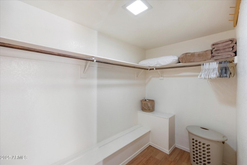 Primary Walk-in Closet