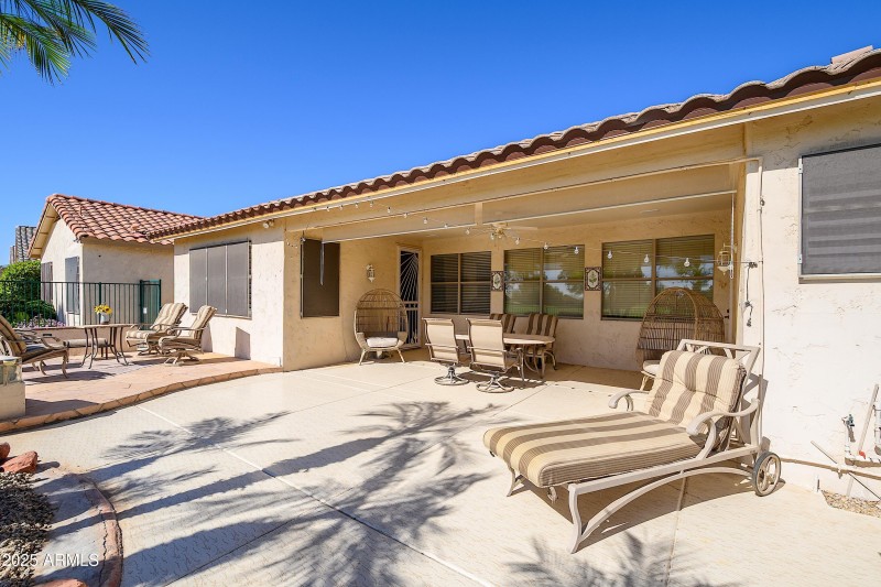 Large Entertaining Patio