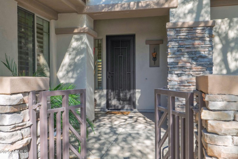 Gated Entry Courtyard