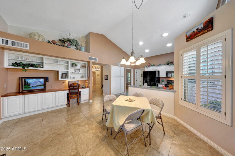 Dining In Family Room