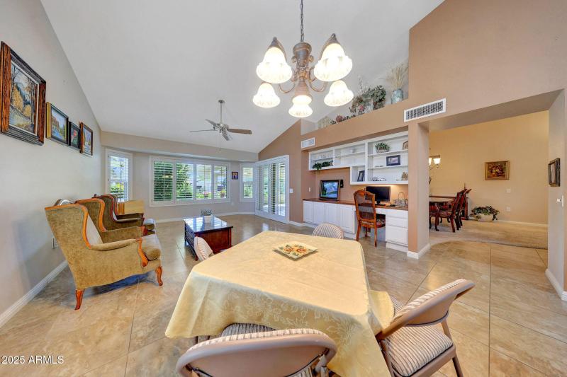 Dining In Family Room