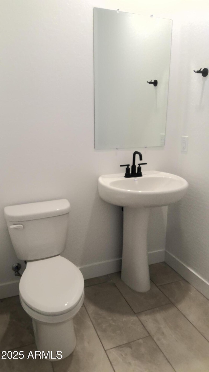 Downstairs half bath