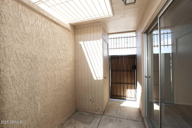 Private Patio off bedrooms