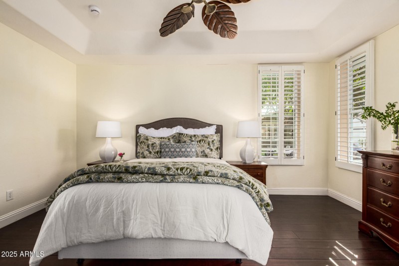 Primary bedroom on main floor